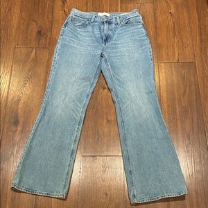 Denim Forum Light Blue Flare Jeans